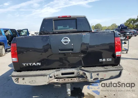 2008 Nissan Titan Xe из США, поврежденный, VIN 1N6BA07D78N307921